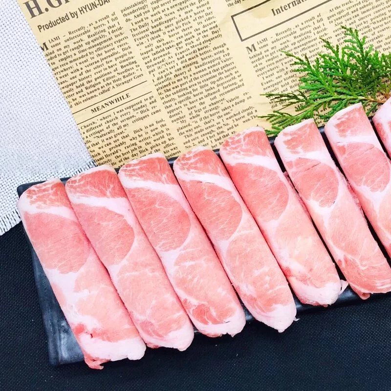 梅花豬肉片