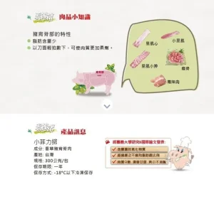 香草豬部位介紹